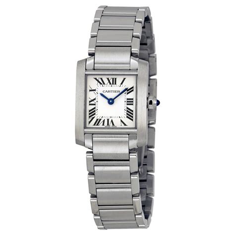 cartier ladies tank francaise watch